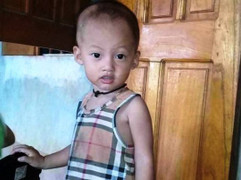 Bé trai 20 tháng tuổi mất tích bí ẩn ở Thanh Hóa