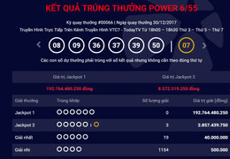 Lần đầu tiên 3 khách hàng cùng trúng giải đặc biệt của Vietlott