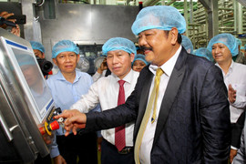 Tân Hiệp Phát khánh thành nhà máy nước giải khát trị giá 4.000 tỷ đồng tại Hậu Giang