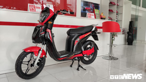 Cận cảnh xe máy điện VinFast Ludo giá 21 triệu đồng