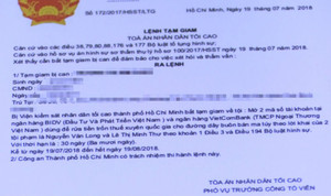 Sập bẫy kẻ gian hơn 2 tỷ đồng vì lệnh tạm giam giả mạo