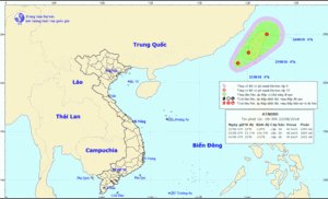 Bão số 4 vừa tan, áp thấp nhiệt đới mới lại xuất hiện trên Biển Đông