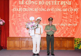 Thiếu tướng Nguyễn Hải Trung làm Giám đốc Công an tỉnh Thanh Hoá