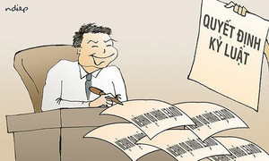 Vì sao khó xử lý vi phạm trong công tác cán bộ?