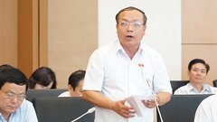 Đại biểu Đinh Duy Vượt: 'Tham nhũng để hy sinh đời bố củng cố đời con'