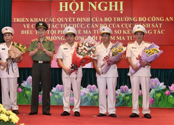 Thiếu tướng Phạm Văn Các làm Cục trưởng CSĐT tội phạm về ma túy