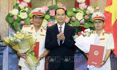 Chủ tịch nước trao quyết định bổ nhiệm 2 Phó Viện trưởng Viện kiểm sát nhân dân tối cao
