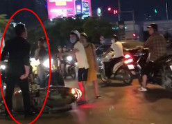 Nam thanh niên đánh phụ nữ mang bầu sau va chạm giao thông: Chuyển hồ sơ lên công an quận