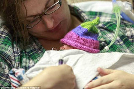 Ca sinh 5 hiếm thấy đúng vào ngày sinh nhật của sản phụ