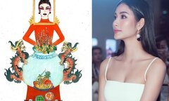 Khẩu chiến vì trang phục 'bàn thờ' cho Hoàng Thùy dự thi Miss Universe 2019