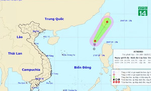 Xuất hiện áp thấp nhiệt đới mới trên biển Đông