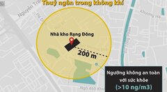 Khu vực nào ảnh hưởng sau cháy kho Rạng Đông?