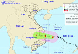 Video: Bão số 5 gây mưa rất lớn ở Trung Bộ và Tây Nguyên