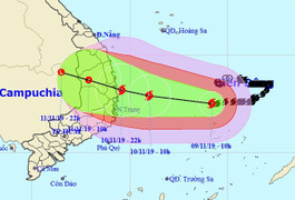 Bão số 6 đổ bộ vào đất liền thời điểm nào?