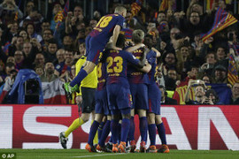 Messi chói sáng, Barca thắng hủy diệt Chelsea