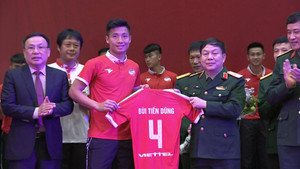 CLB Viettel xuất quân V-League 2019, Bùi Tiến Dũng làm đội trưởng