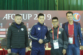 HLV Chu Đình Nghiêm: Hà Nội FC tôn trọng đối thủ, muốn vượt vòng bảng AFC Cup