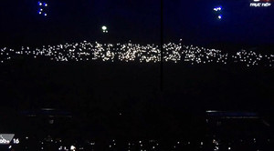 Sân Thiên Trường mất điện, trận Nam Định vs Quảng Nam chìm trong bóng tối