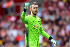 De Gea nghỉ hết tháng 3, nguy cơ mất vị trí ở MU