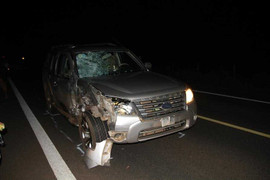 Ô tô tông xe máy, 2 người chết tại chỗ