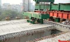 Hợp long toàn tuyến đường sắt trên cao Cát Linh - Hà Đông