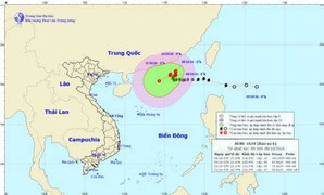 Diễn biến mới nhất của cơn bão số 6