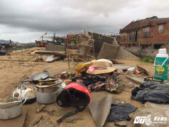 Nước rút đến đâu, lộ cảnh xóm làng tan hoang đến đó