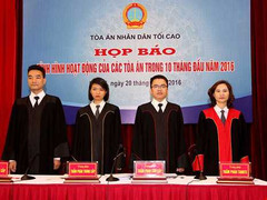 Hôm nay, thẩm phán TAND Tối cao sẽ mặc trang phục mới