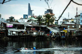 Ảnh: Khu ổ chuột nhếch nhác giữa đô thị Sài Gòn