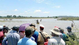 Vượt sông để trồng ớt, người đàn ông bị nước cuốn trôi