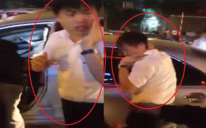 Gây tai nạn bỏ chạy, tài xế xe Camry bị dân đuổi đánh