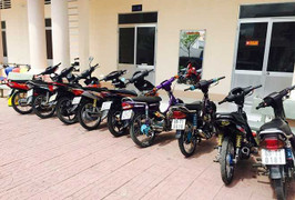 Cảnh sát chặn bắt nhóm thanh niên 'thử' xe chuẩn bị 'đi bão' đêm giao thừa