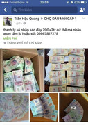 Công khai rao bán tiền giả trên mạng