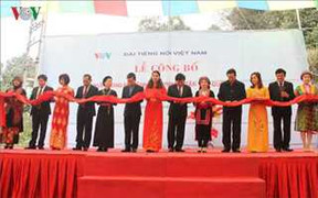 VOV ra mắt trạm phát sóng FM Kênh phát thanh Dân tộc Quốc gia ở Hà Giang