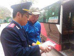 Đón trả khách dọc đường, xe khách bị phạt 7 triệu đồng