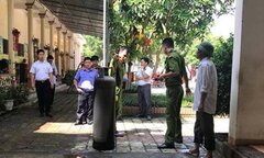 Bình gas trường mầm non phát hỏa, hơn 200 học sinh phải sơ tán