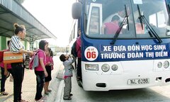 Hà Nội sắp có xe buýt dành riêng đưa đón học sinh đi học