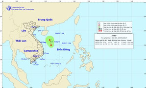Thời tiết hôm nay 27/5: Áp thấp hình thành trên Biển Đông