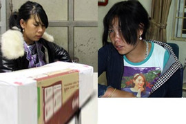 Bắt hai chị em gái vận chuyển 14 bánh heroin đi tiêu thụ