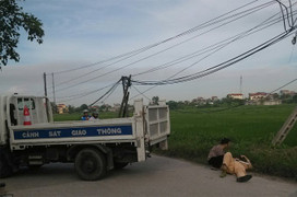 Trung tá CSGT bị xe đâm chết khi làm nhiệm vụ