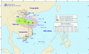 Chiều tối nay, bão số 4 giật cấp 10 đổ bộ Hà Tĩnh - Quảng Trị