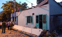 Sập mái hiên nhà, 3 phụ nữ chết thương tâm