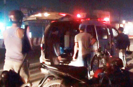 Cảnh sát truy tìm ôtô cán chết người rồi bỏ trốn