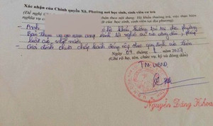 Thêm vụ phê xấu vào lý lịch tân sinh viên vì chưa đóng tiền làm đường