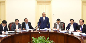 Ban Cán sự Đảng Chính phủ làm việc với đoàn kiểm tra của Ban Bí thư