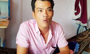 Cha bé gái nghi bị dí thanh sắt nung đỏ vào mặt: 'Con chó còn thương con, huống chi con người'