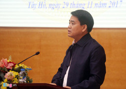 Ông Nguyễn Đức Chung: 'Xã hội đen' lấn chiếm đất bãi sông Hồng, xây nhà bán