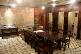 Ảnh: Hầm chỉ huy tác chiến có khả năng chống bom nguyên tử ở Hoàng thành Thăng Long