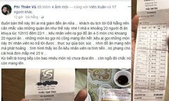 Nhà hàng bị tố 'chặt chém' du khách gần 25 triệu đồng một bữa ăn khuya