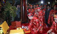 Khai ấn đền Trần Nam Định khởi nguồn từ đâu?